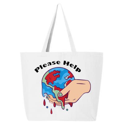 9krys Please Help Earth Planet Be Save 25L Jumbo Tote