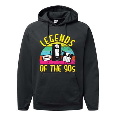 90s Party Outfit 90s Costume Legends 90s Performance Fleece Hoodie