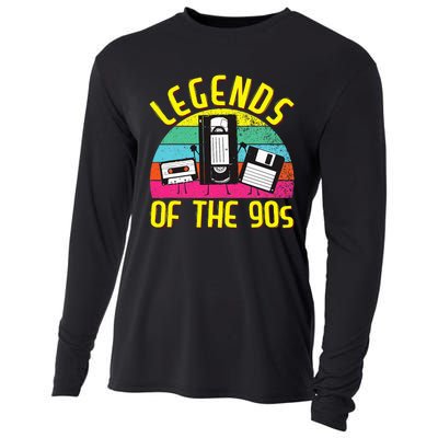 90s Party Outfit 90s Costume Legends 90s Cooling Performance Long Sleeve Crew