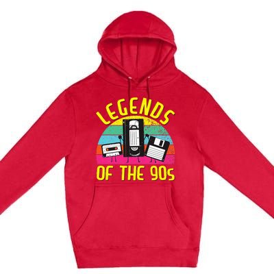 90s Party Outfit 90s Costume Legends 90s Premium Pullover Hoodie