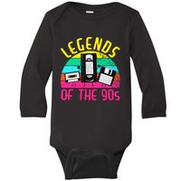 90s Party Outfit For Women & Men 90s Costume Legends 90s Baby Long Sleeve Bodysuit