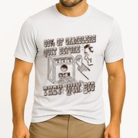 99 Percent Of Gamblers Quit Before They Win Big Cooling Performance Crew T-Shirt