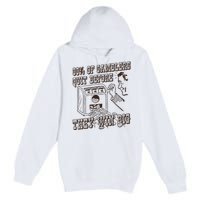 99 Percent Of Gamblers Quit Before They Win Big Premium Pullover Hoodie