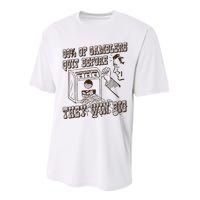 99 Percent Of Gamblers Quit Before They Win Big Performance Sprint T-Shirt