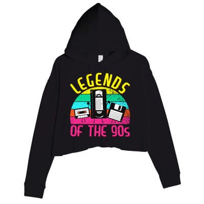 90s Party Outfit For Women & Men 90s Costume Legends 90s Crop Fleece Hoodie