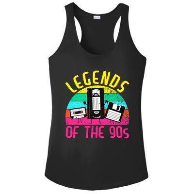 90s Party Outfit For Women & Men 90s Costume Legends 90s Ladies PosiCharge Competitor Racerback Tank