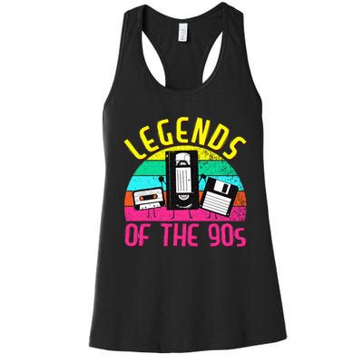 90s Party Outfit For Women & Men 90s Costume Legends 90s Women's Racerback Tank