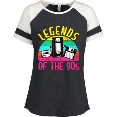 90s Party Outfit For Women & Men 90s Costume Legends 90s Enza Ladies Jersey Colorblock Tee