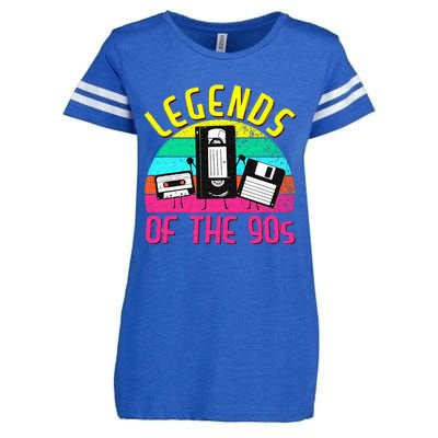 90s Party Outfit For Women & Men 90s Costume Legends 90s Enza Ladies Jersey Football T-Shirt