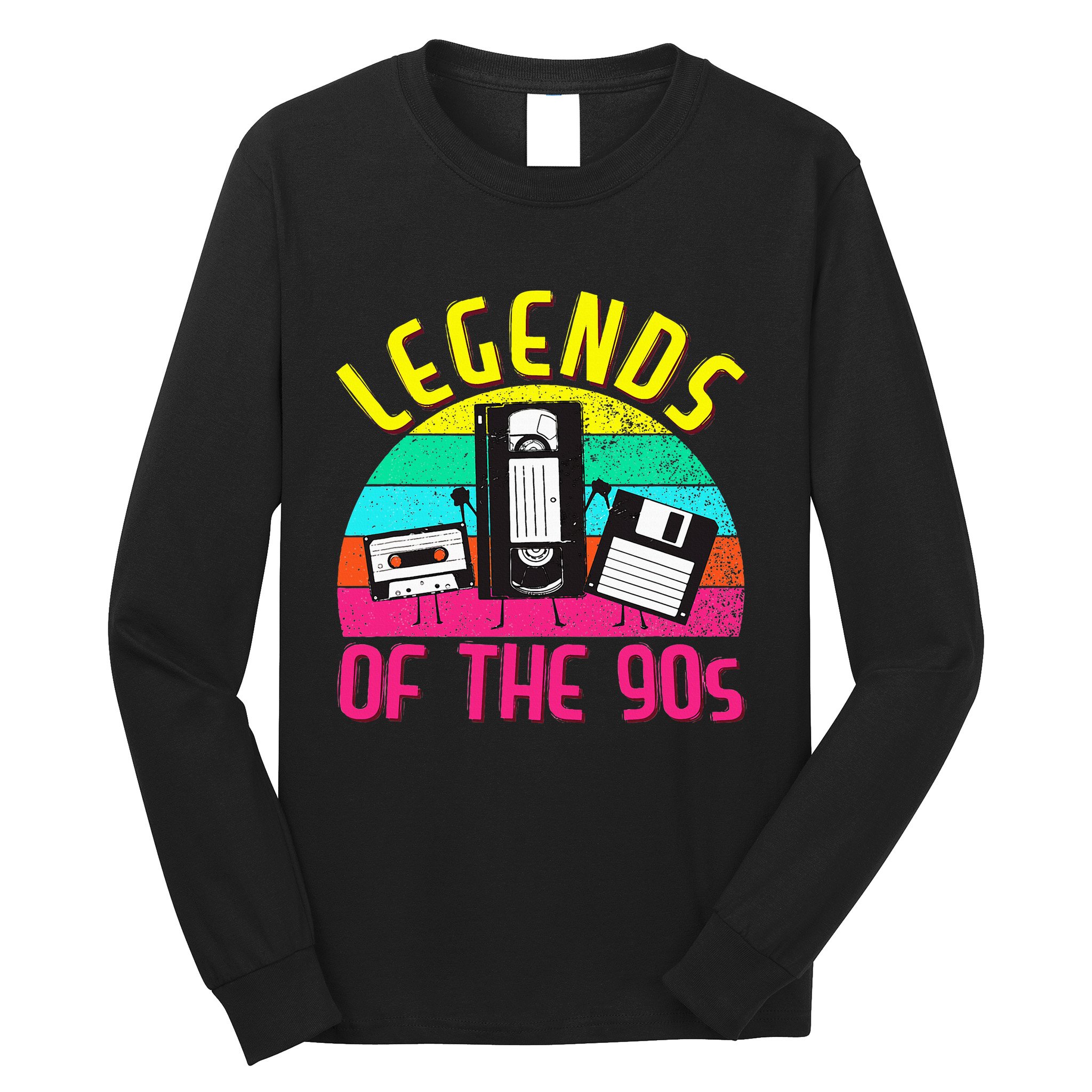 90s Party Outfit For Women &  90S Costume Legends 90s Long Sleeve Shirt
