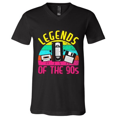 90s Party Outfit For Women &  90S Costume Legends 90s V-Neck T-Shirt