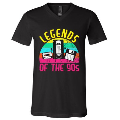 90s Party Outfit For Women &  90S Costume Legends 90s V-Neck T-Shirt