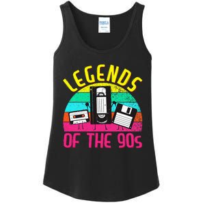 90s Party Outfit For Women &  90S Costume Legends 90s Ladies Essential Tank