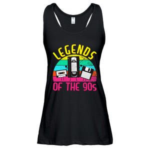 90s Party Outfit For Women &  90S Costume Legends 90s Ladies Essential Flowy Tank