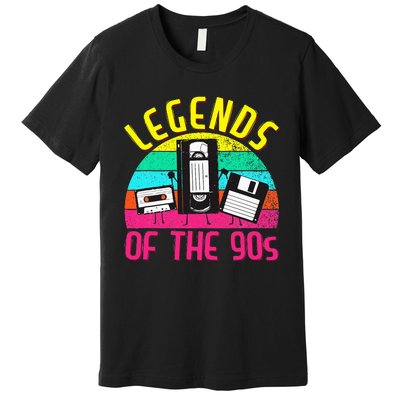 90s Party Outfit For Women &  90S Costume Legends 90s Premium T-Shirt