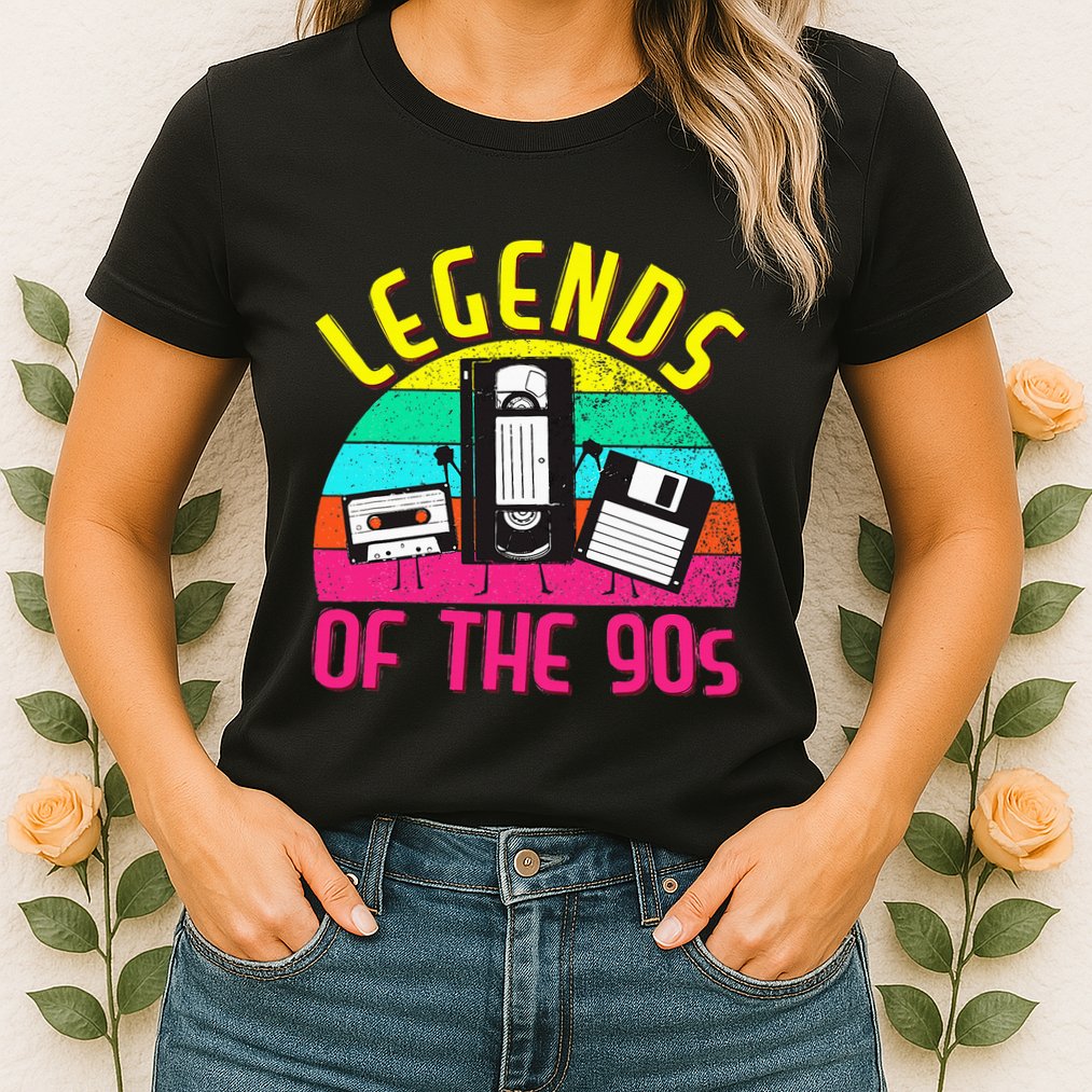 90s Party Outfit For Women &  90S Costume Legends 90s Womens T-Shirt