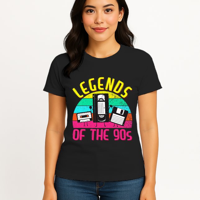 90s Party Outfit For Women &  90S Costume Legends 90s Womens T-Shirt