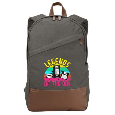 90s Party Outfit For Women &  90S Costume Legends 90s Cotton Canvas Backpack