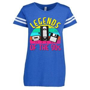 90s Party Outfit For Women &  90S Costume Legends 90s Enza Ladies Jersey Football T-Shirt