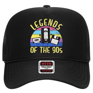 90s Party Outfit For & Wo 90S Costume Legends 90s High Crown Mesh Back Trucker Hat