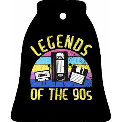 90s Party Outfit For & Wo 90S Costume Legends 90s Ceramic Bell Ornament