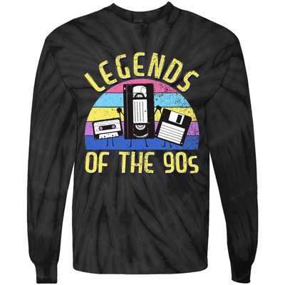 90s Party Outfit For & Wo 90S Costume Legends 90s Tie-Dye Long Sleeve Shirt