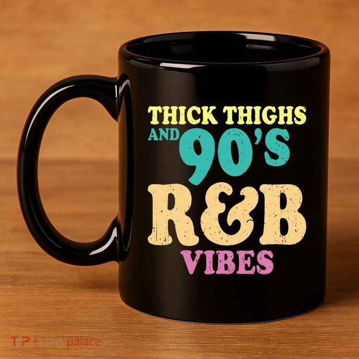 90s R&B Artist Funny R And B 11oz C Handle Ceramic Mug