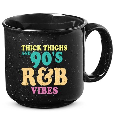 90s R&B Artist Funny R And B 15oz Campfire Ceramic Mug