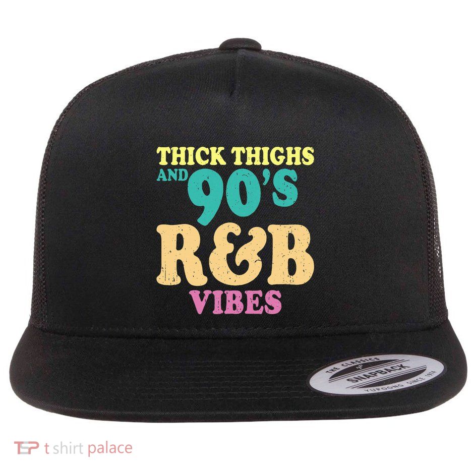 90s R&B Artist Funny R And B Flatbill Hat
