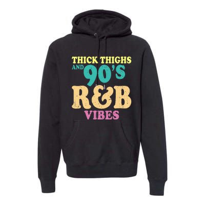 90s R&B Artist Funny R And B Premium Hoodie