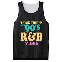 90s R&B Artist Funny R And B Mesh Reversible Basketball Jersey Tank