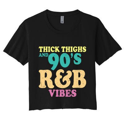 90s R&B Artist Funny R And B Crop Top