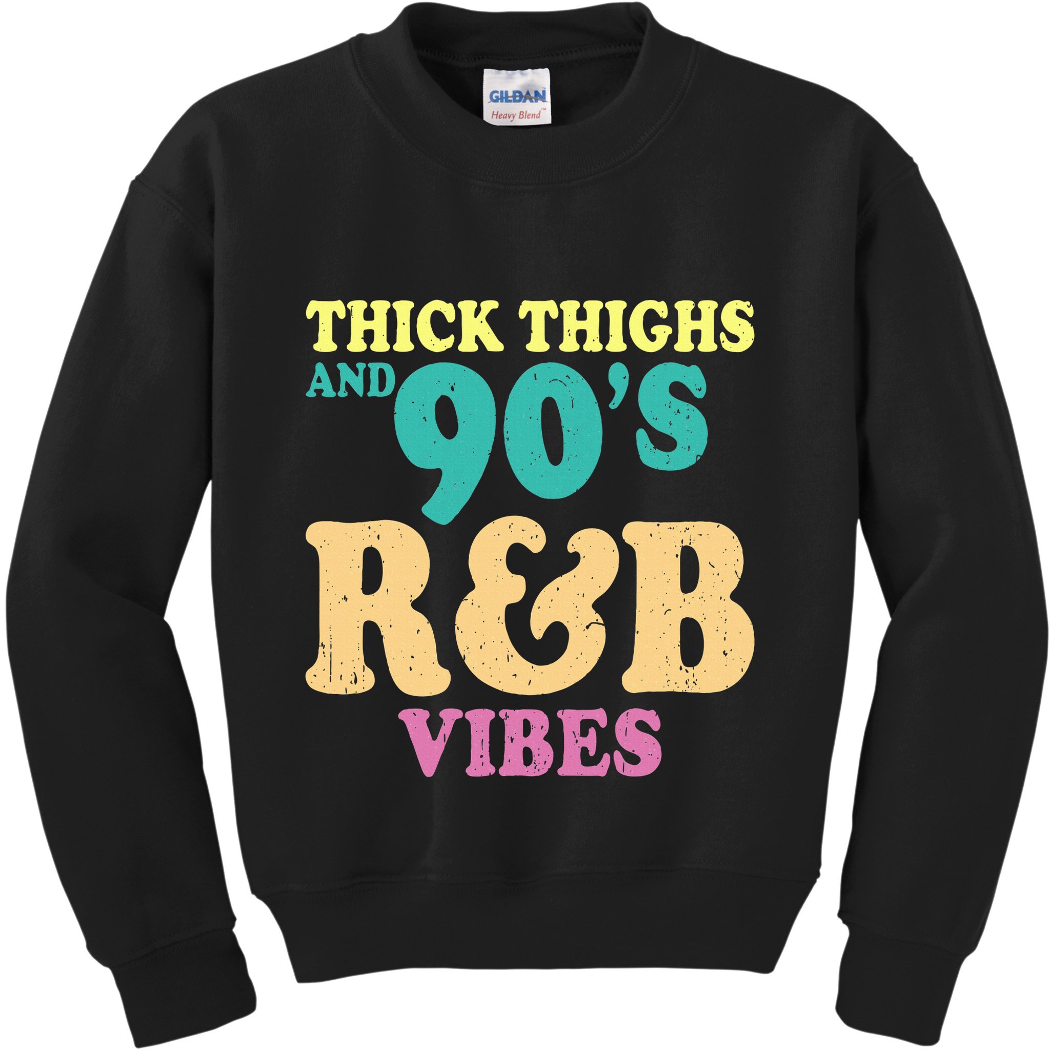 90s R&B Artist Funny R And B Kids Sweatshirt