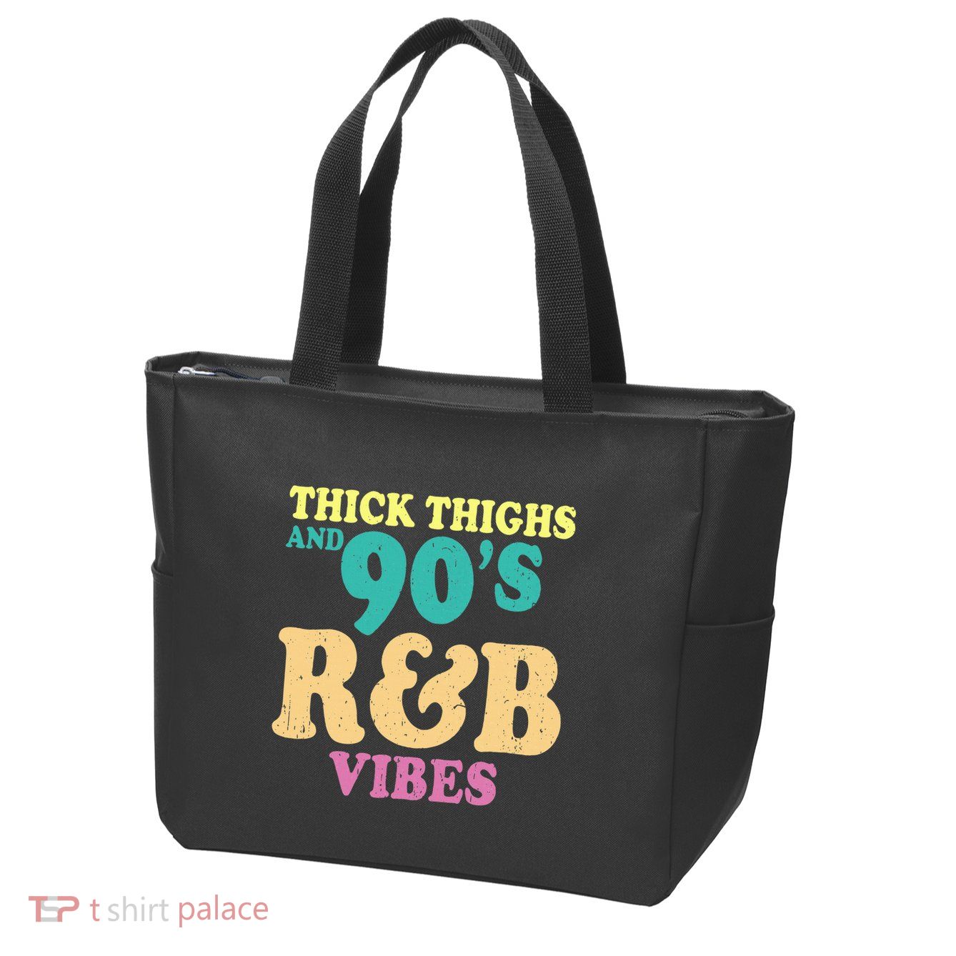 90s R&B Artist Funny R And B Zip Tote Bag