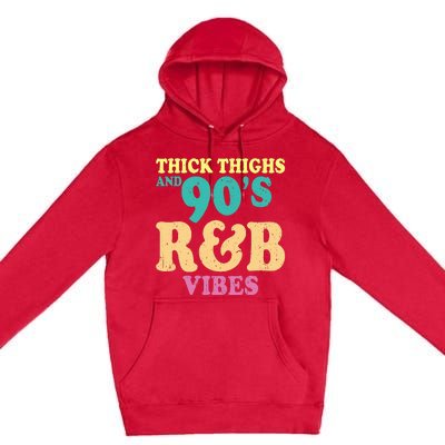 90s R&B Artist Funny R And B Premium Pullover Hoodie