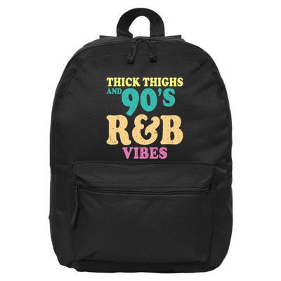 90s R&B Artist Funny R And B 16 in Basic Backpack