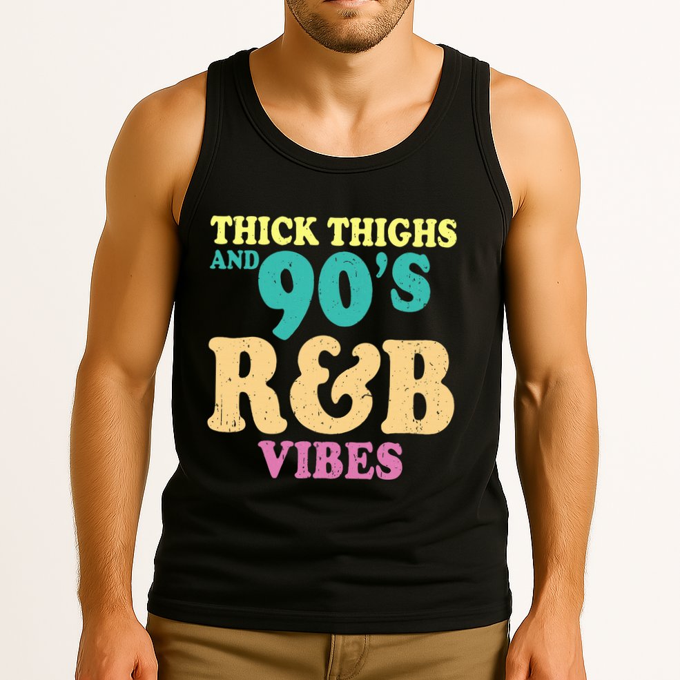 90s R&B Artist Funny R And B Tank Top