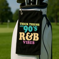 90s R&B Artist Funny R And B Golf Towel