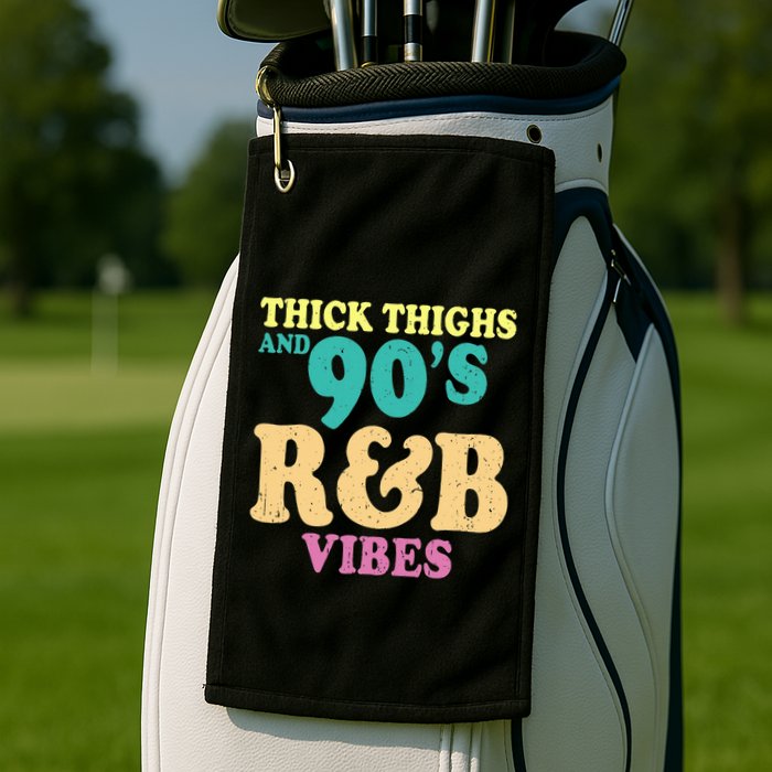 90s R&B Artist Funny R And B Golf Towel