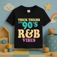 90s R&B Artist Funny R And B Toddler T-Shirt