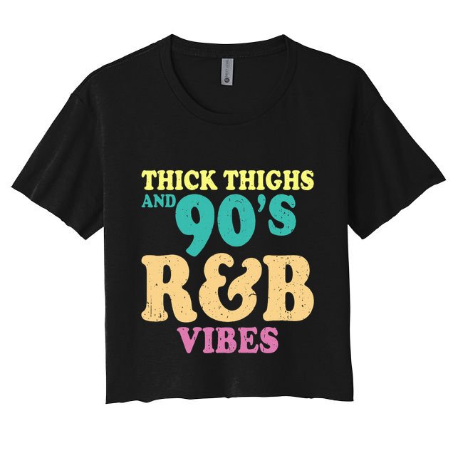 90s R&B Artist Funny R And B Crop Top
