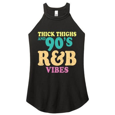 90s R&B Artist Funny R And B Women's Perfect Tri Rocker Tank