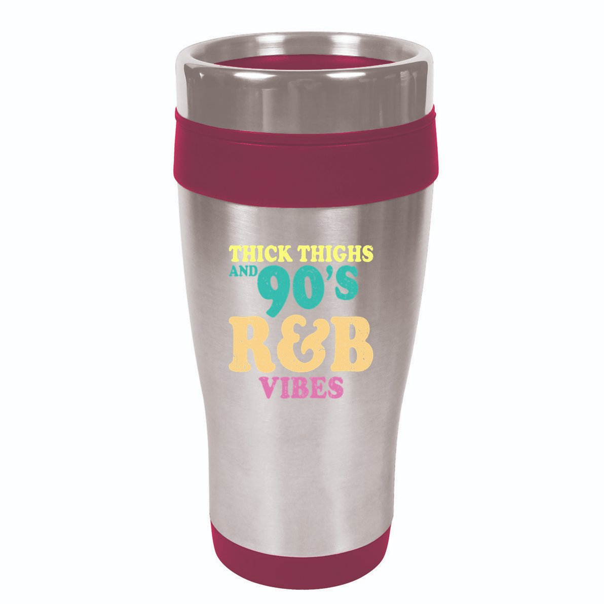 90s R&B Artist Funny R And B 16oz Travel Tumbler