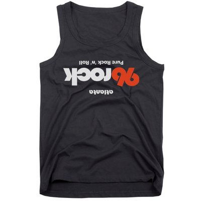 96 Rock Atlanta Upside Down Dark Tank Top