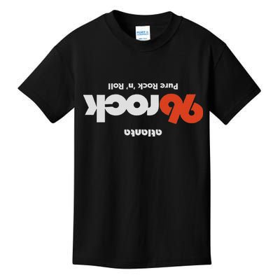 96 Rock Atlanta Upside Down Dark Kids T-Shirt