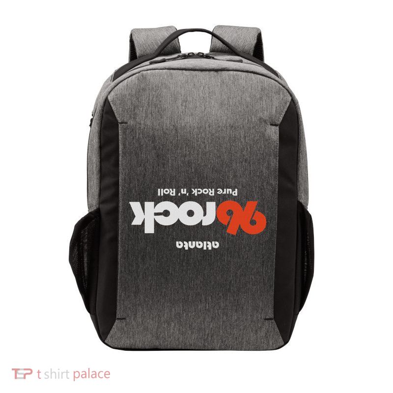 96 Rock Atlanta Upside Down Dark Vector Backpack