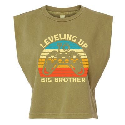 90's Retro Big Brother Gamer Quote Funny Slogans Video Game Lover Garment-Dyed Women's Muscle Tee