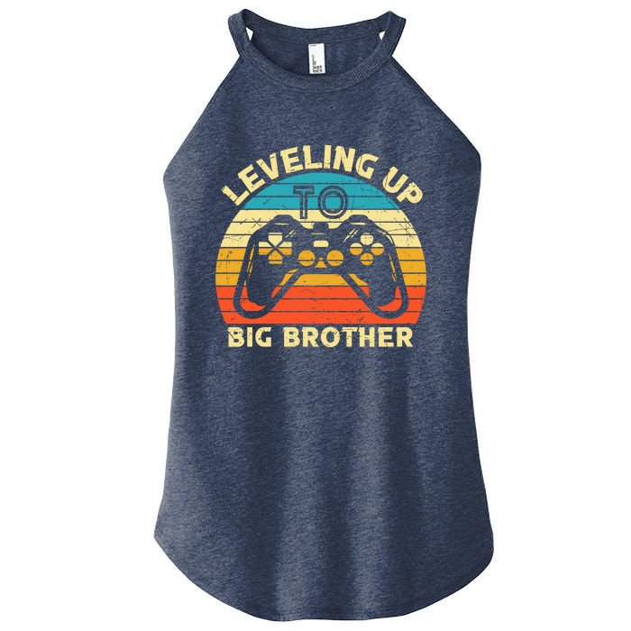 90's Retro Big Brother Gamer Quote Funny Slogans Video Game Lover Women’s Perfect Tri Rocker Tank