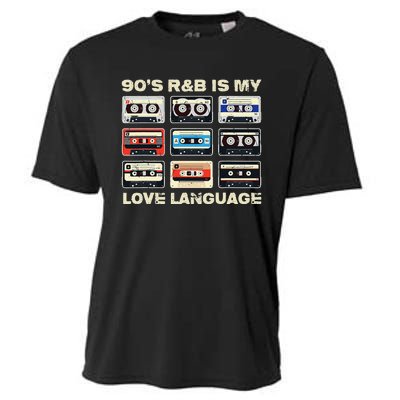 90s R&B Is My Love Language Music Cooling Performance Crew T-Shirt