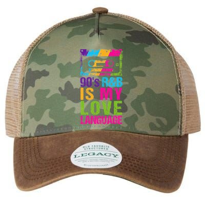 90S R&B Is My Love Language Music Legacy Tie Dye Trucker Hat